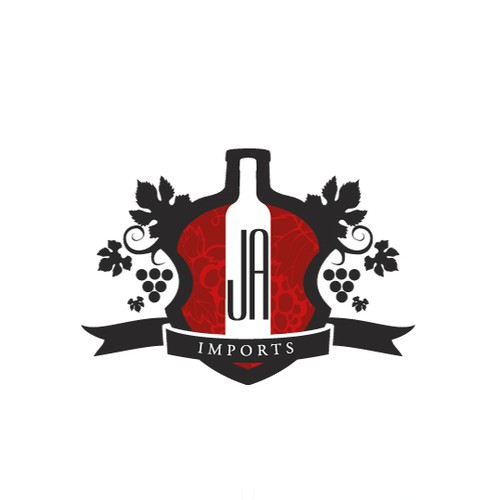 Logo for wine company