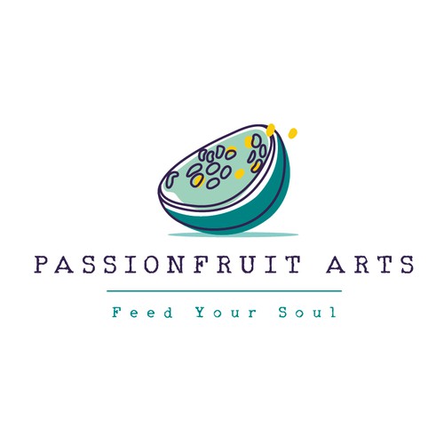 Passionfruit arts logo