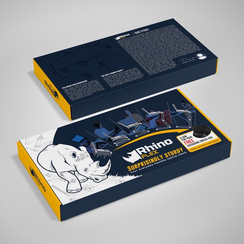 Packaging design for RhinoFlex