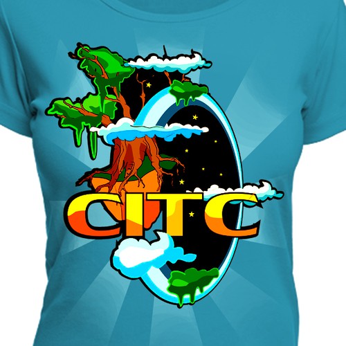 T-shirt design for Google