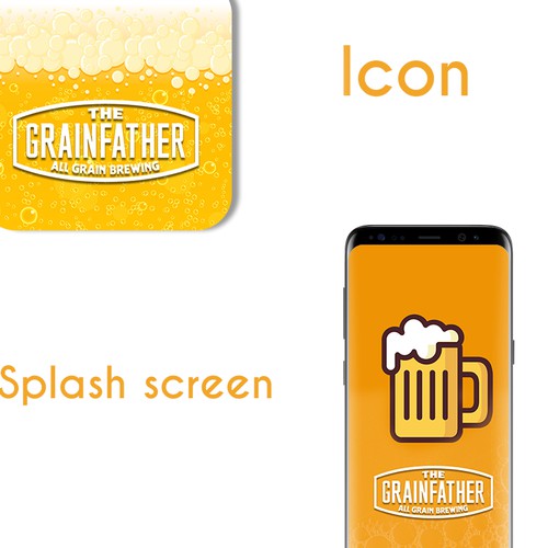 Logo and Splash screen concept for a beer App!