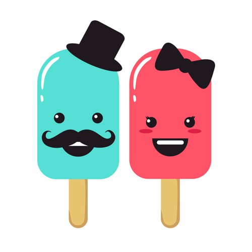 Create a playful design with the theme Cartoon Junk Food!