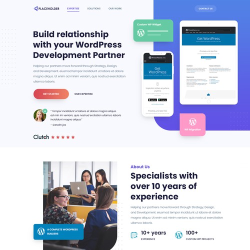 Website Design for Placeholder