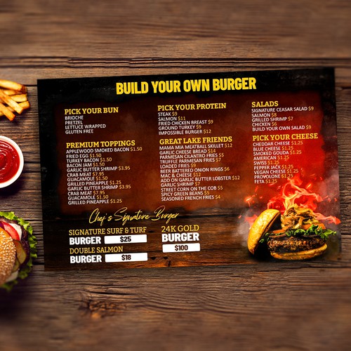 Menu Design