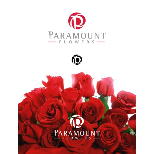 Paramout logo for a quality flower importer