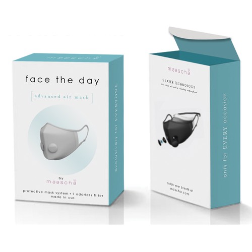 Packaging for Face Mask and Filters