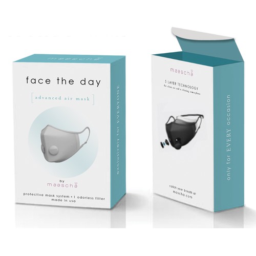 Packaging for Face Mask and Filters