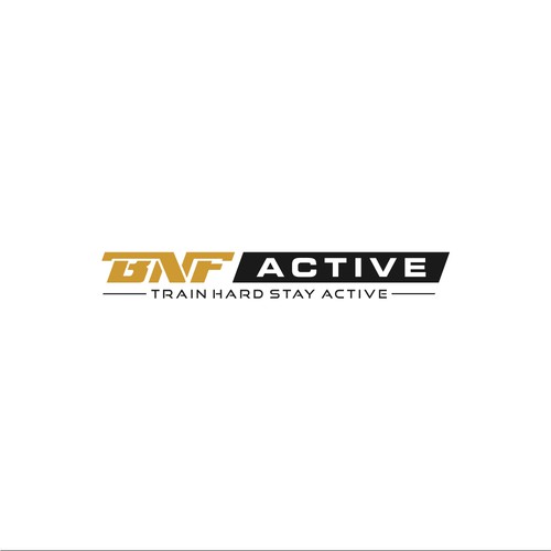 Bold and strong logo concept for BNF ACTIVE