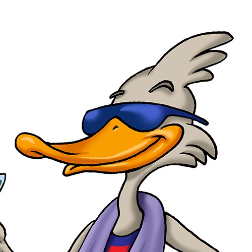 Duck mascot