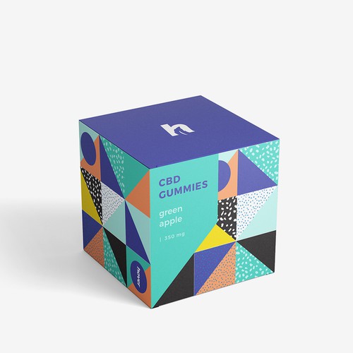 Square Box for CBD Product