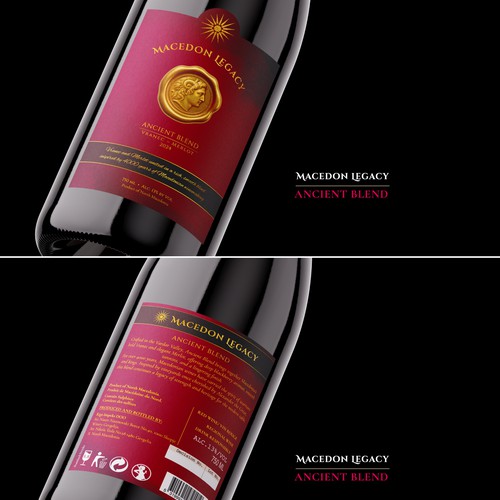 Premium Wine Label Series