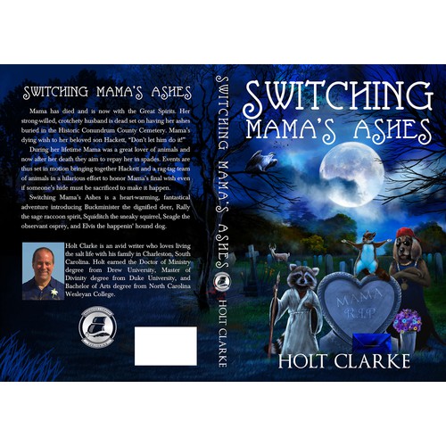 Create a Standout Book Cover for Switching Mama's Ashes
