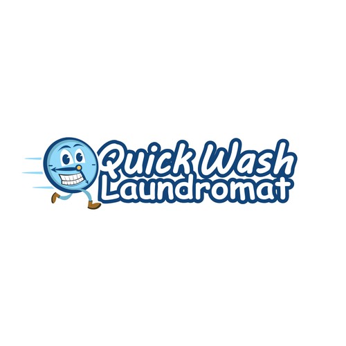 Logo for QuickWash Laundromat