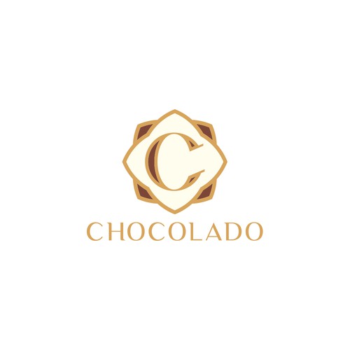 Luxurious chocolate logo design