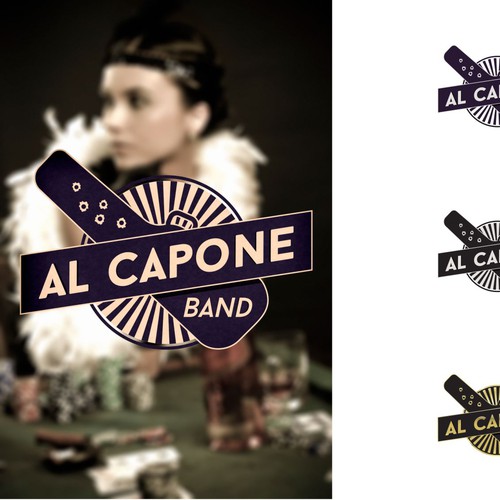 Create logo for Live Music Band - Al Capone Band