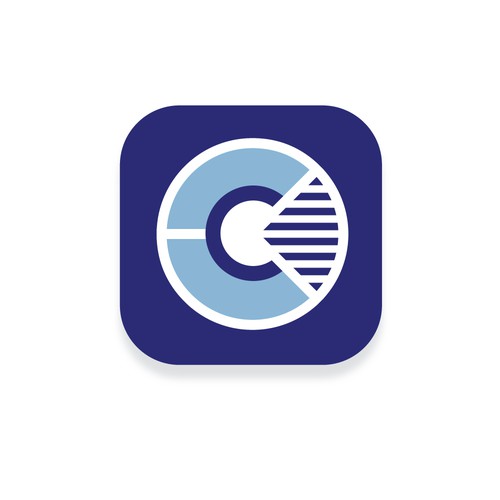 c graph app icon design 