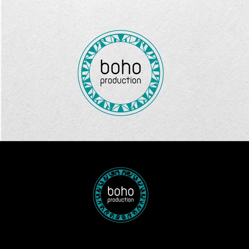 Logo concept for boho production