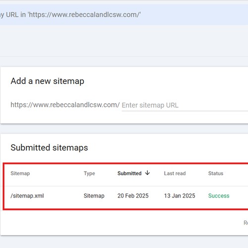 Optimisation of Rebecca Land LCSW