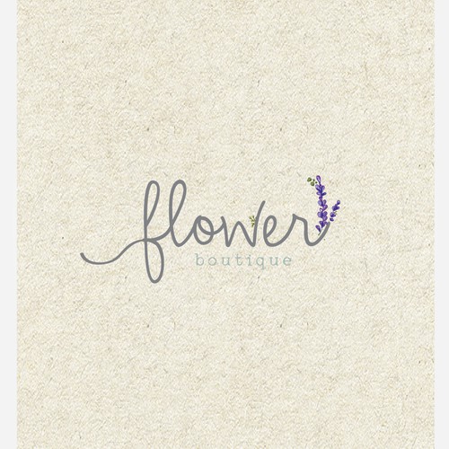 bold logo concept for floral industry 