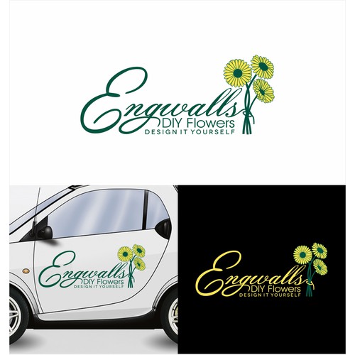 Engwalls DIY Floral (?) needs a new logo