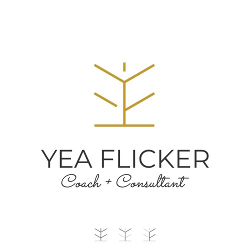 Simple Logo Concept For Yea Flicker