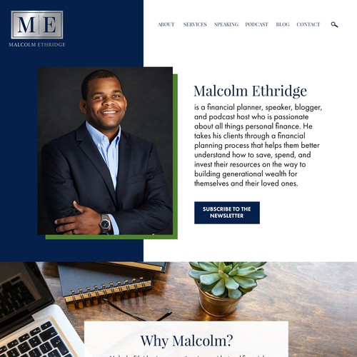 Professional Services Website Design