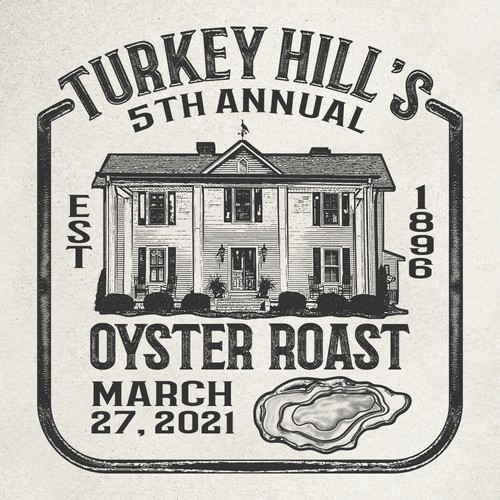 T shirt for Southern Oyster Roast