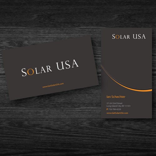 stationery for SolarUSA