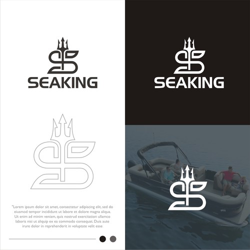 Creative logo design for Seaking 