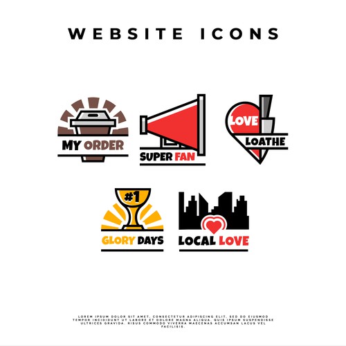 Website Icons