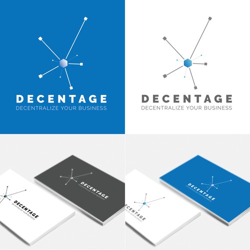 Epochal logo concept for Decentage