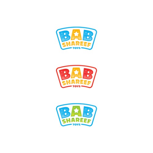 Wordmark logo for Bab Shareef Toys