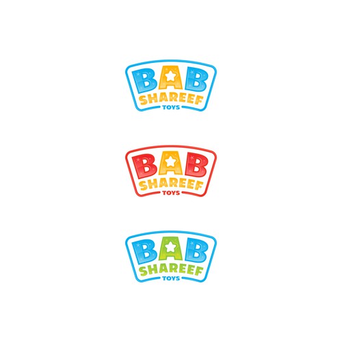 Wordmark logo for Bab Shareef Toys