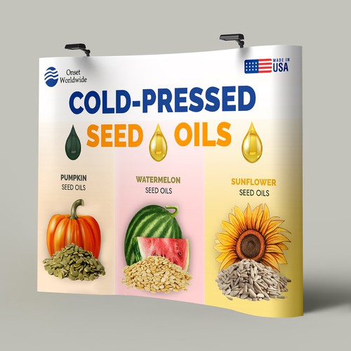 Cold-pressed seed oils