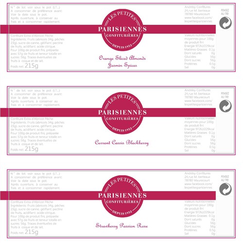 4 News Flavors collection for Les Petites Parisiennes range