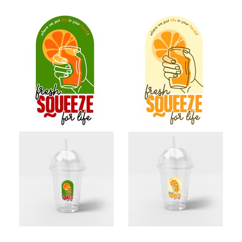 Logo for Fres Squeeze for Life