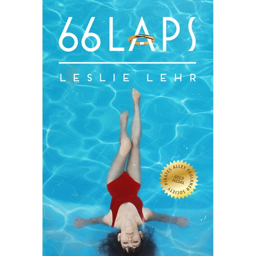 66 Laps by Leslie Lehr - Book Cover Design