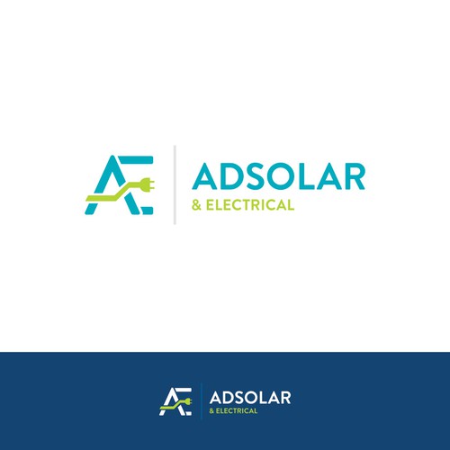 Logo design for Adsolar & Electrical