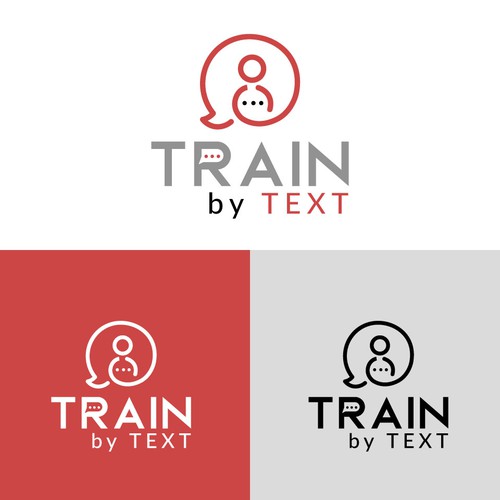 Train by Text Logo ii