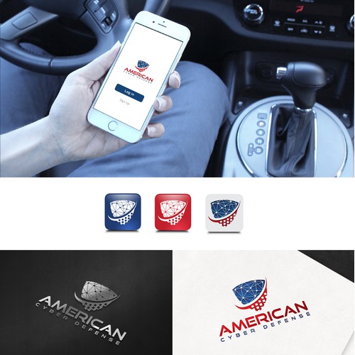 American Cyber Defense Logo & Brand Identity Pack contest winner