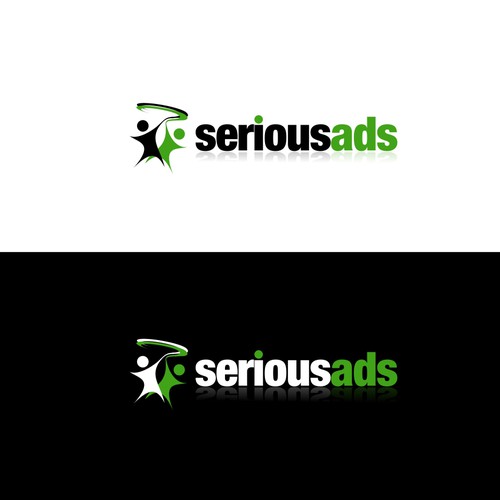 SeriousAds logo design - Guaranteed feedback and prize