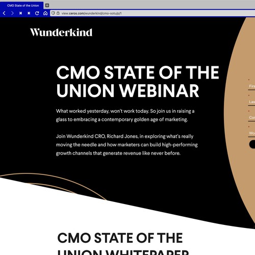 CMO SOTU Invite | Ceros