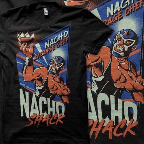 Nachos Galore tshirt design