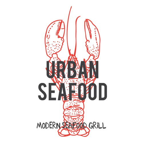 Fresh modern logo for a seafood restaurant