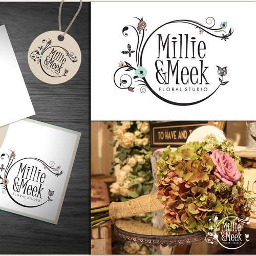 Help Millie & Meek Floral Studio with a new logo