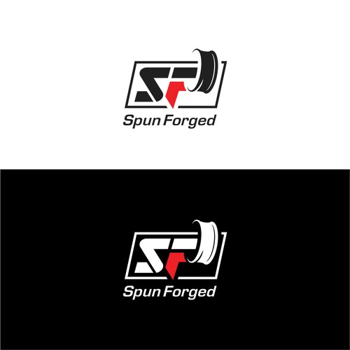 Logo concept for 'Spun Forged'
