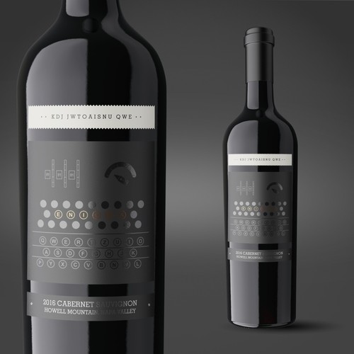 Enigma Wine label