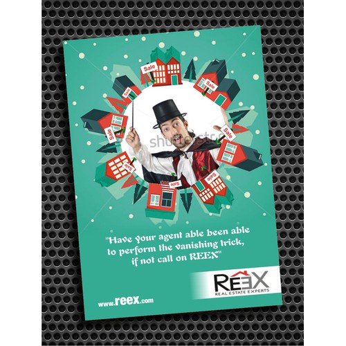 Create the next postcard or flyer for Reex