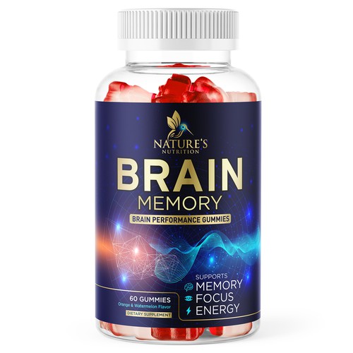 Brain Memory Gummies Supplement