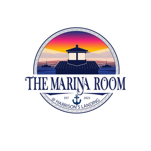 The Marina Room - Upscale nautical theme craft bar/restaurant logo